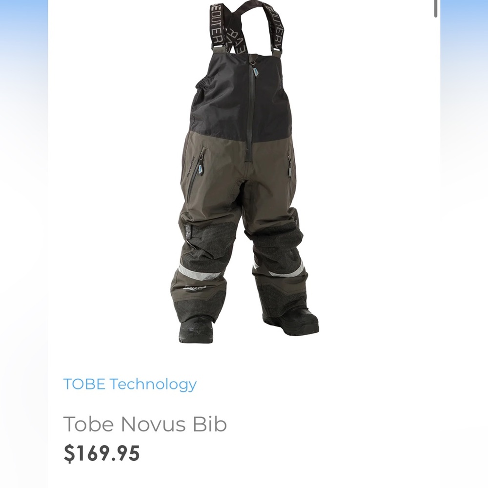 Youth Tobe Novus Bib 100% Water and Windproof NEW!